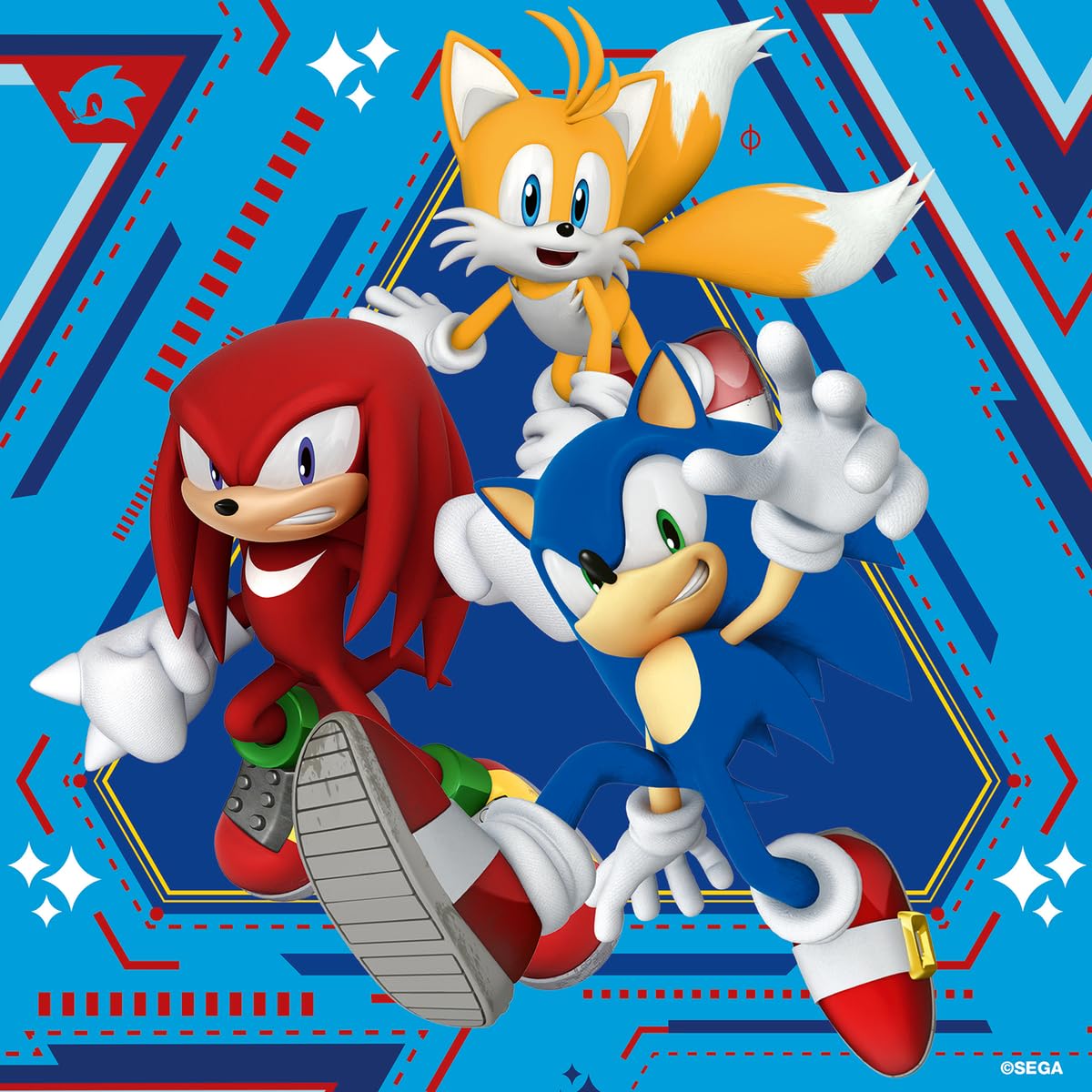 Amazon.com: Ravensburger Sonic The Hedgehog 3 x 49 Piece Jigsaw